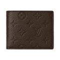 Louis Vuitton Dark Brown Leather Wallet #3