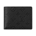 Louis Vuitton Black Leather Wallet #3