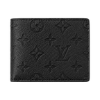 Louis Vuitton Black Leather Wallet #3