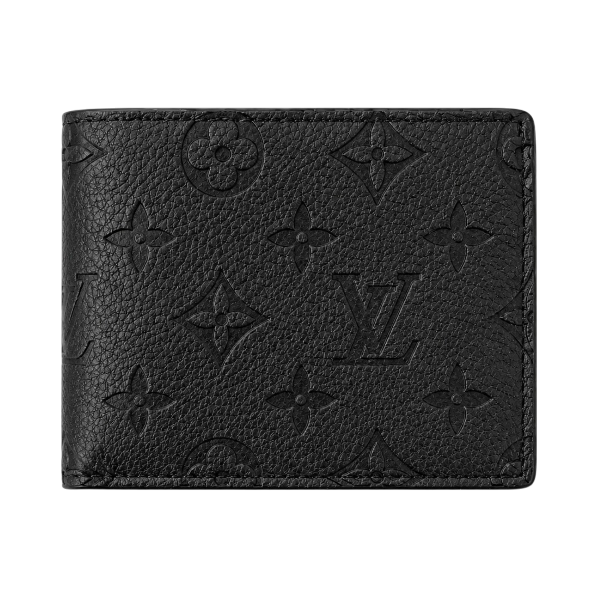 Louis Vuitton Black Leather Wallet #3