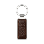 HUGO Brown Wallet and Matching Keychain Gift Set #1