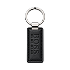 BOSS Black Wallet and Matching Keychain Gift Set #1
