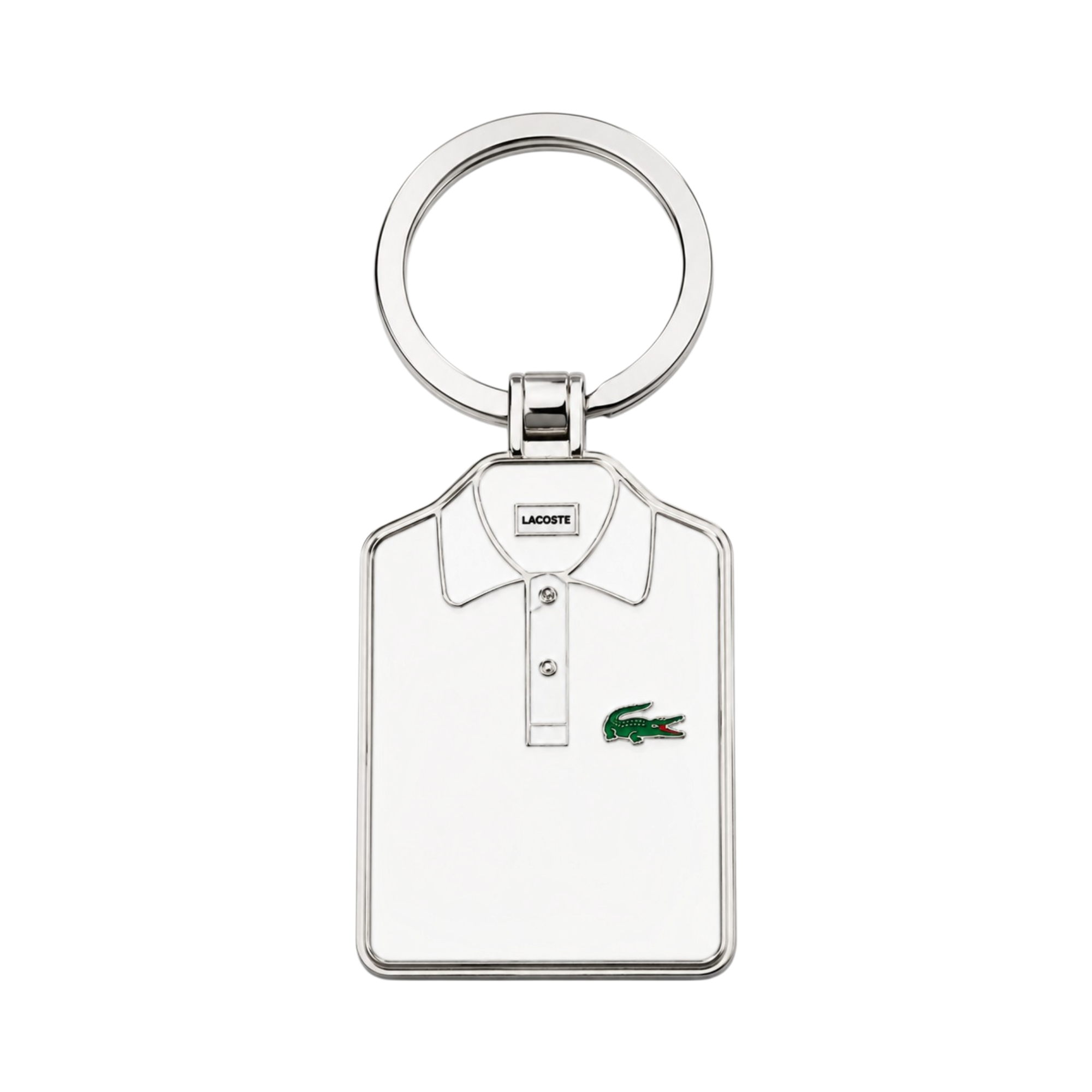 Lacoste Black Wallet and Matching Keychain Gift Set #2