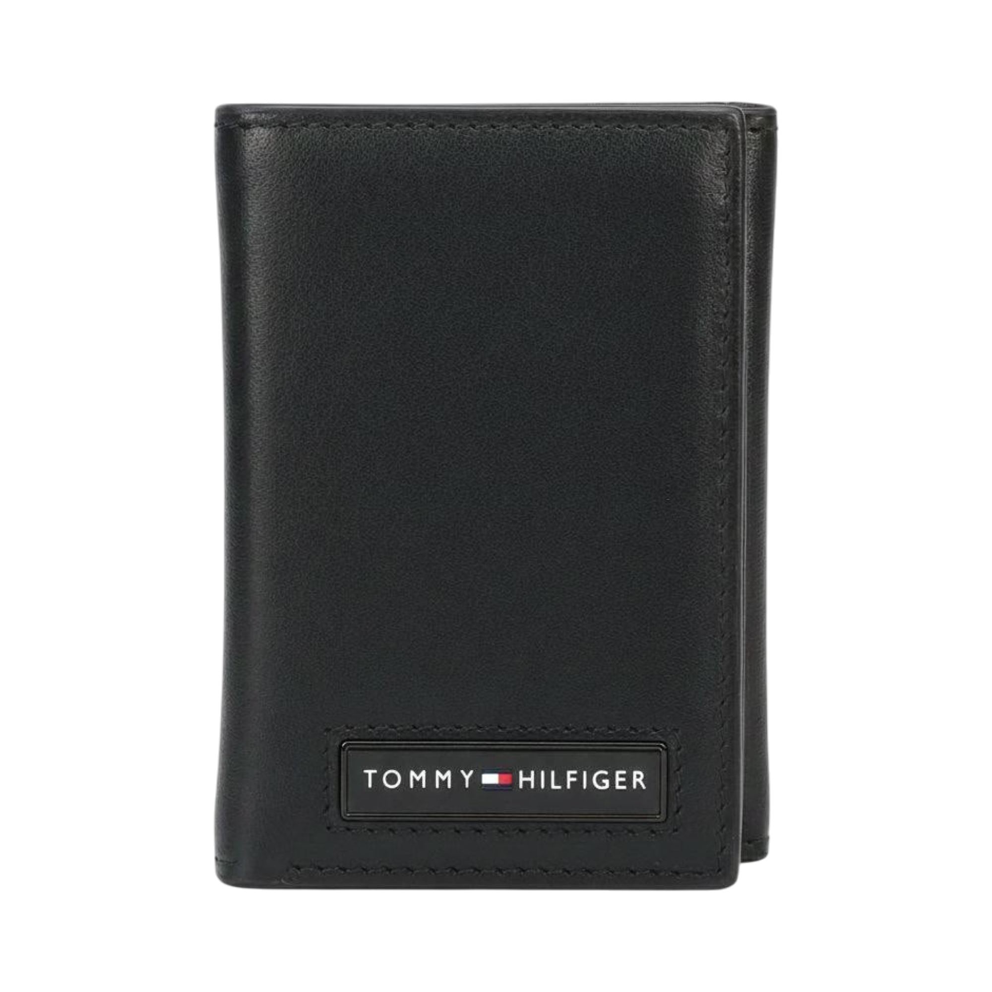 Tommy Black Leather Wallet #3