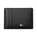Tommy Black Leather Wallet #4