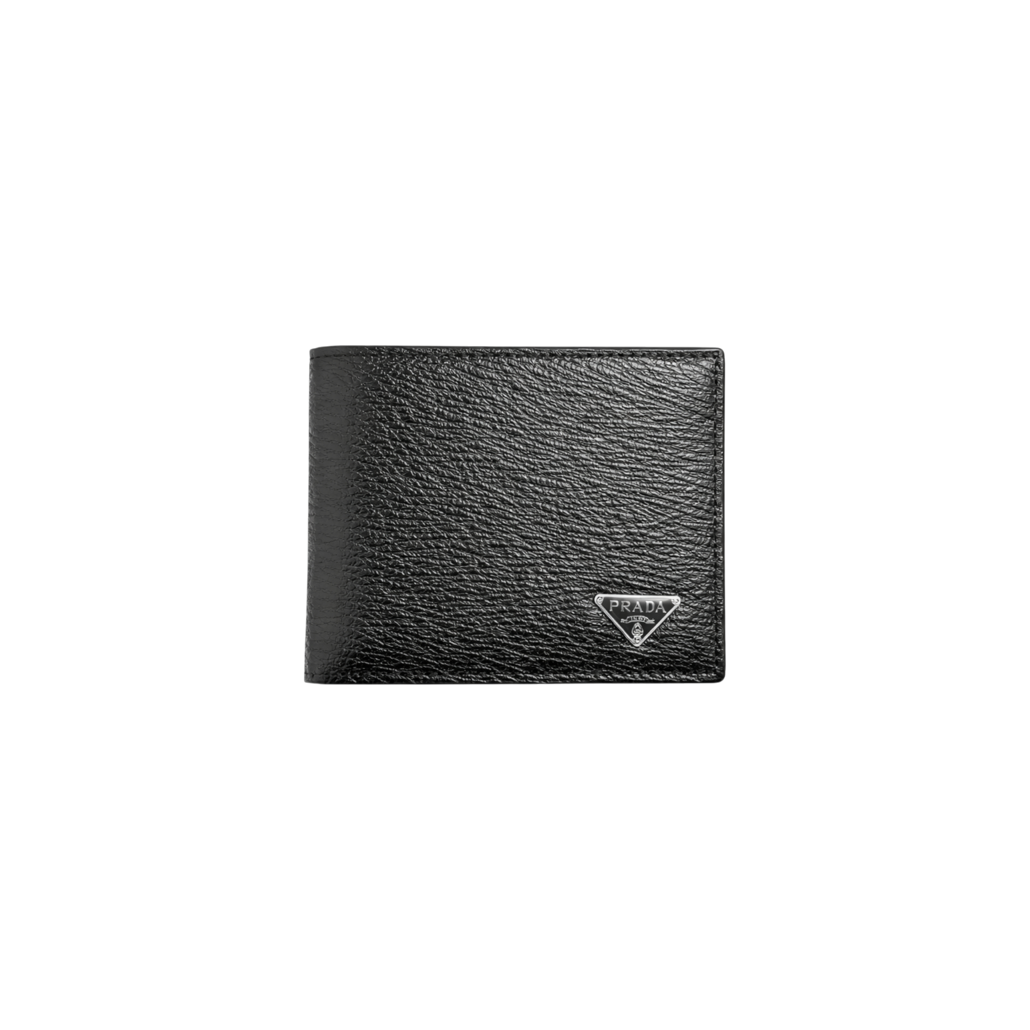 Prada Black Leather Wallet #1