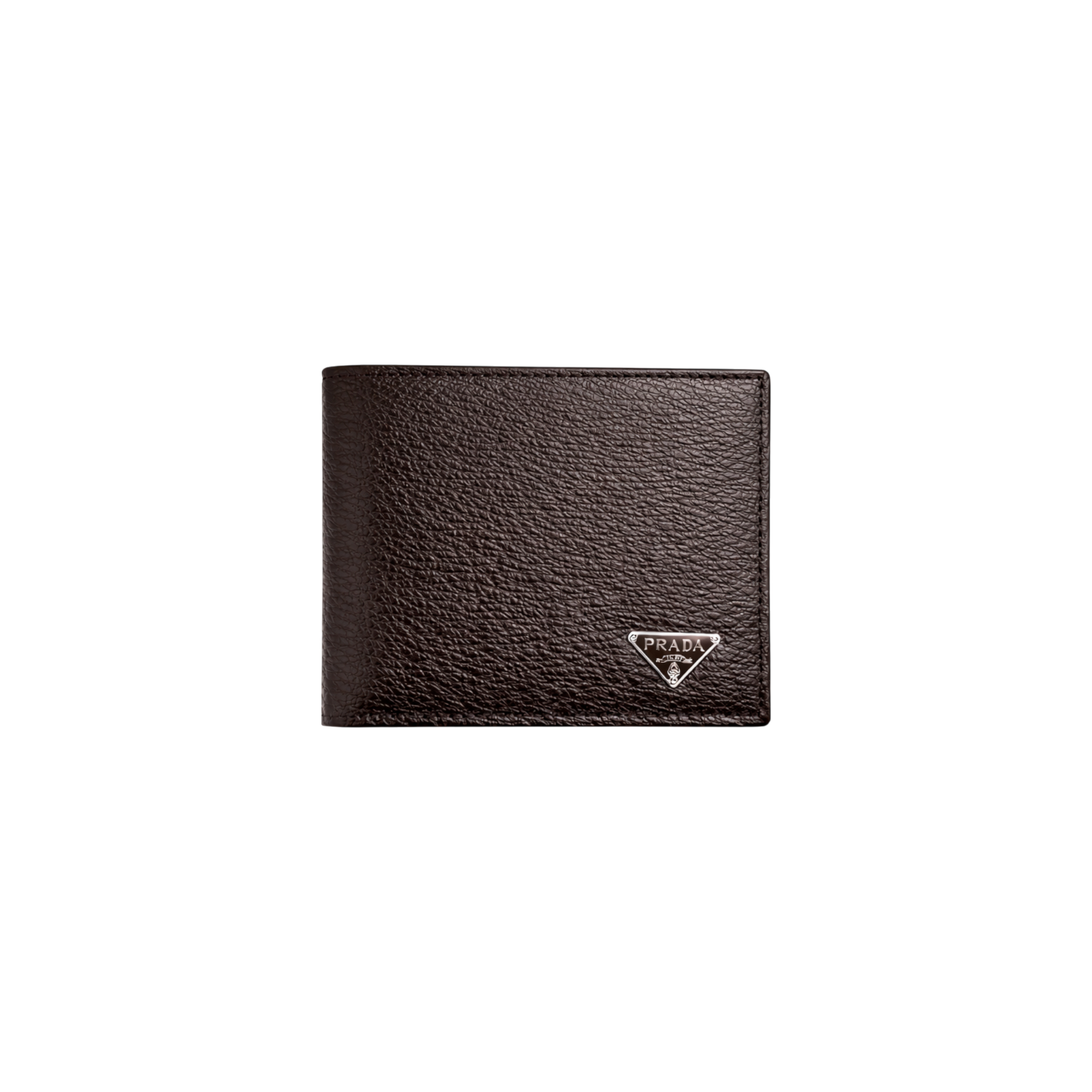 Prada Brown Leather Wallet #1