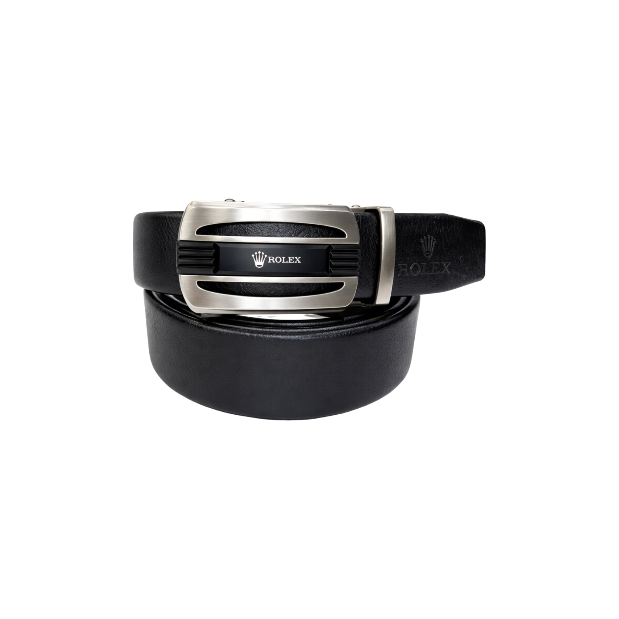 Rolex Leather Black Belt #1