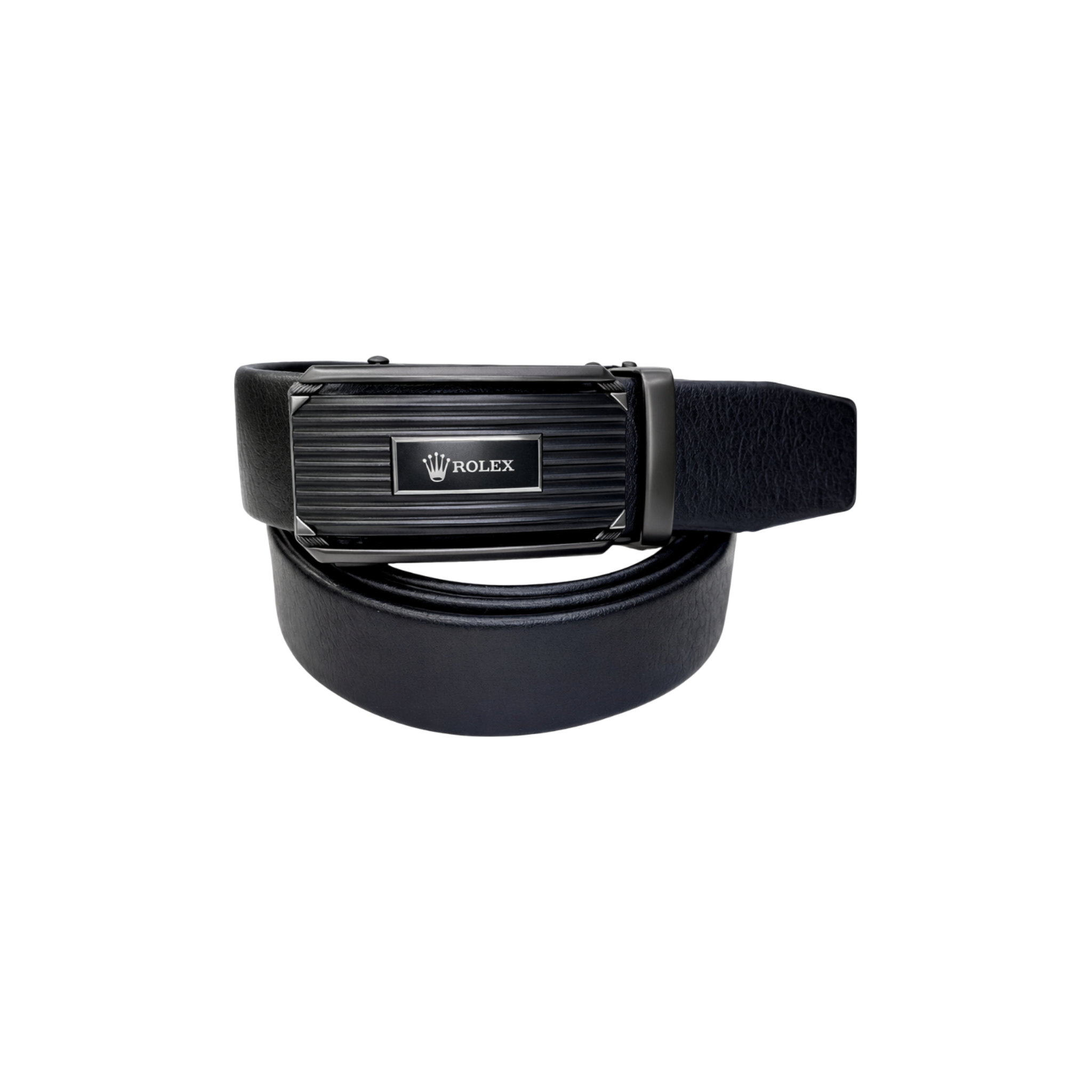 Rolex Leather Black Belt #2