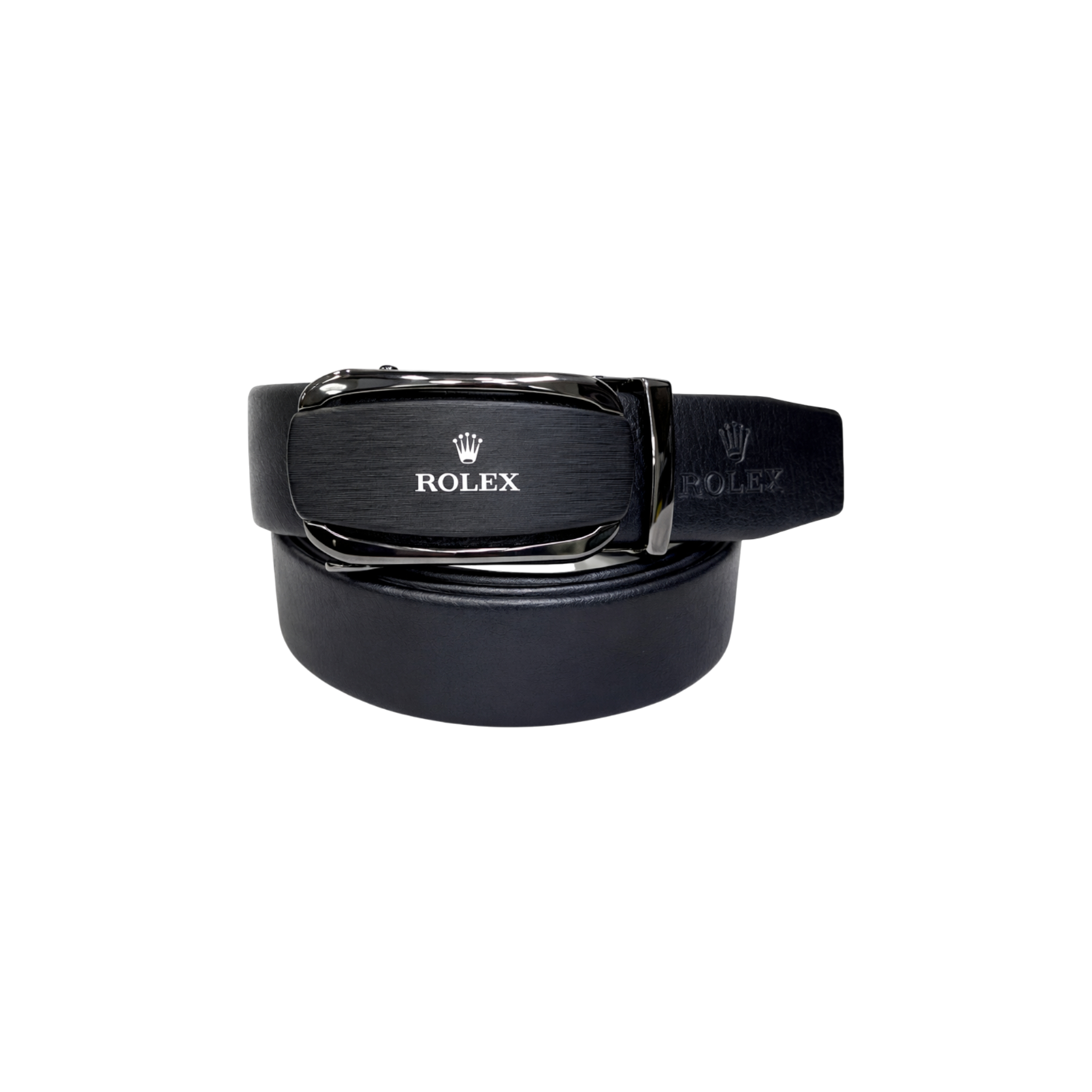 Rolex Leather Black Belt #4