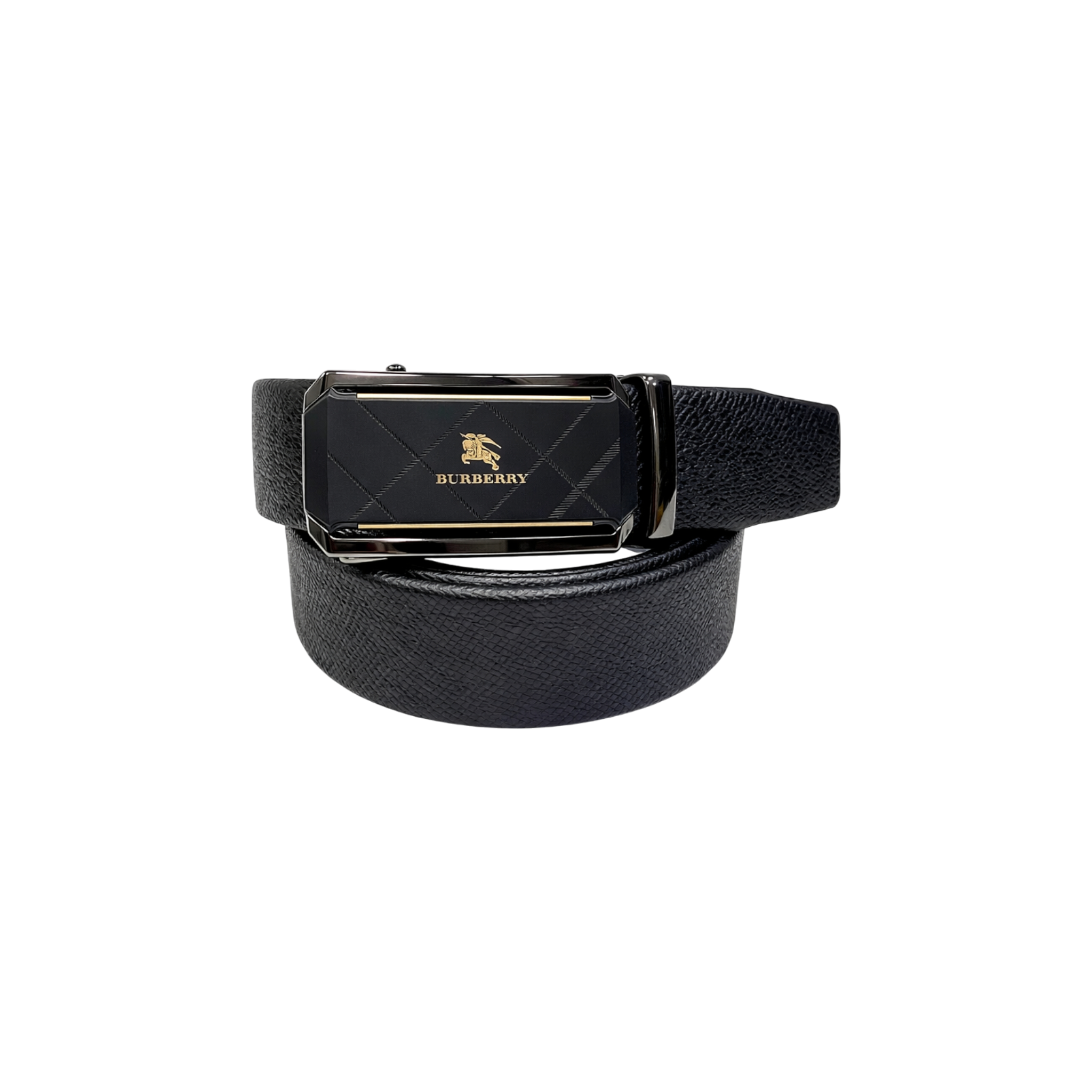 Burberry  Leather Black Belt #2