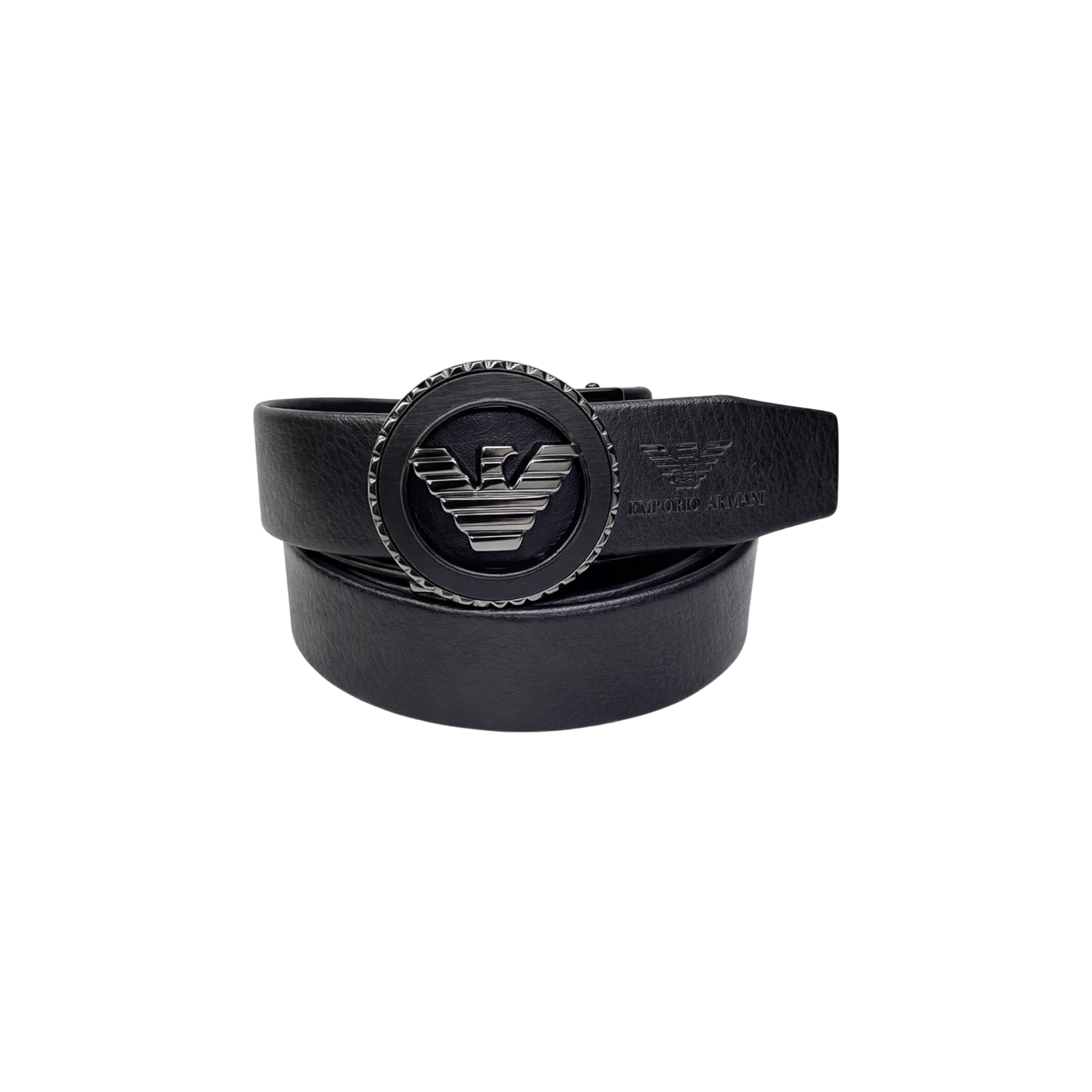 Emporio Armani Leather Black Belt #2