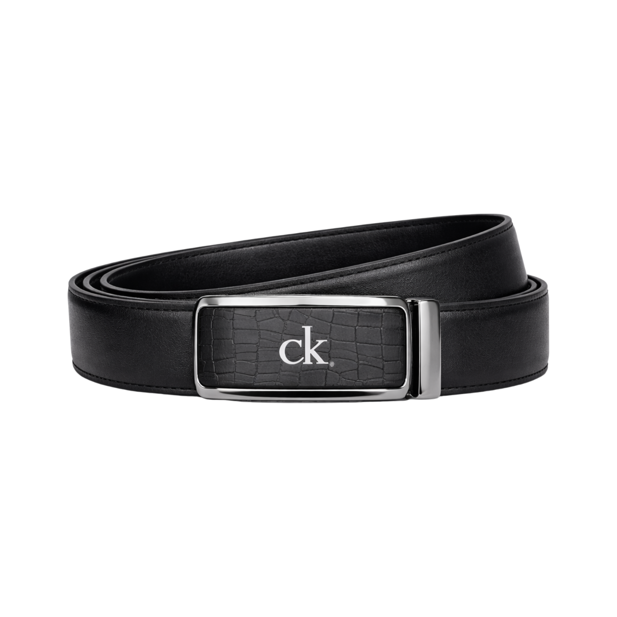 Calvin Klein Black Leather Wallet and Belt Gift Set#2