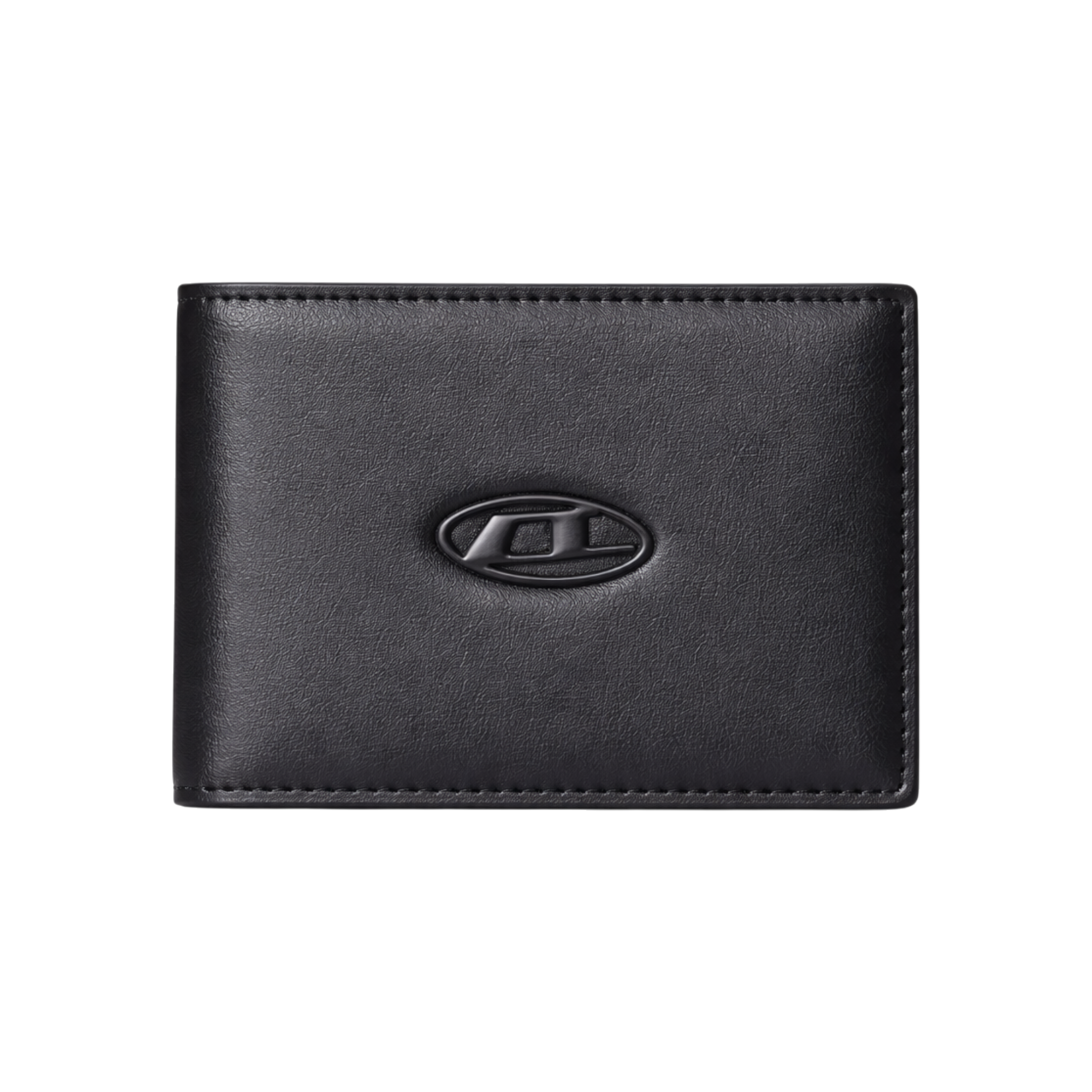 Diesel Black Leather Wallet and Belt Gift Set #1