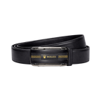 Rolex Black Leather Wallet and Belt Gift Set #2