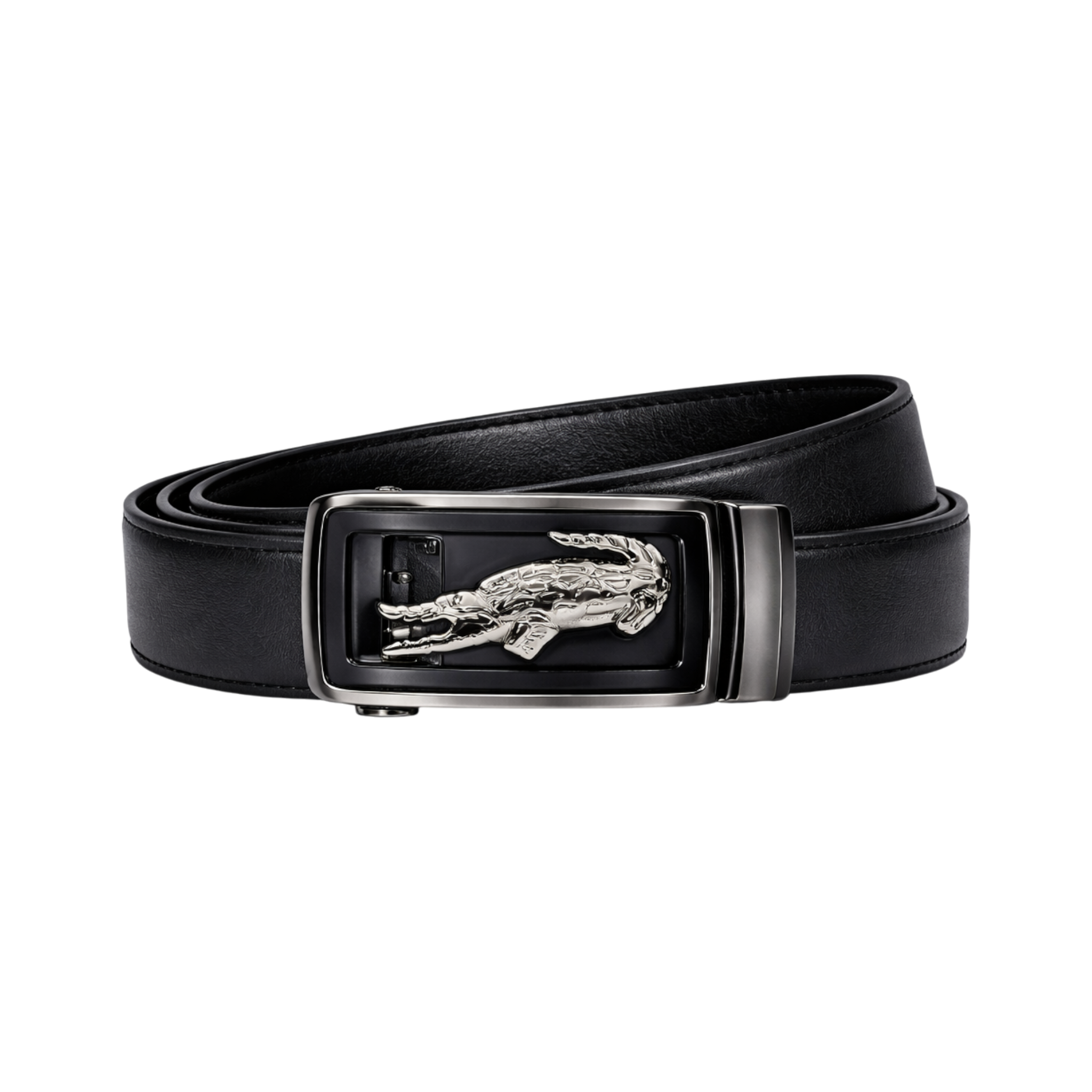 Lacoste Black Leather Wallet and Belt Gift Set #1