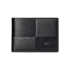 Lacoste Black Leather Wallet and Belt Gift Set #1