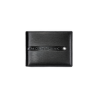 Mont Blanc Black Leather Wallet and Belt Gift Set #1