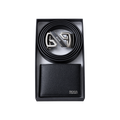 BOSS Black Leather Wallet and Belt Gift Set #2