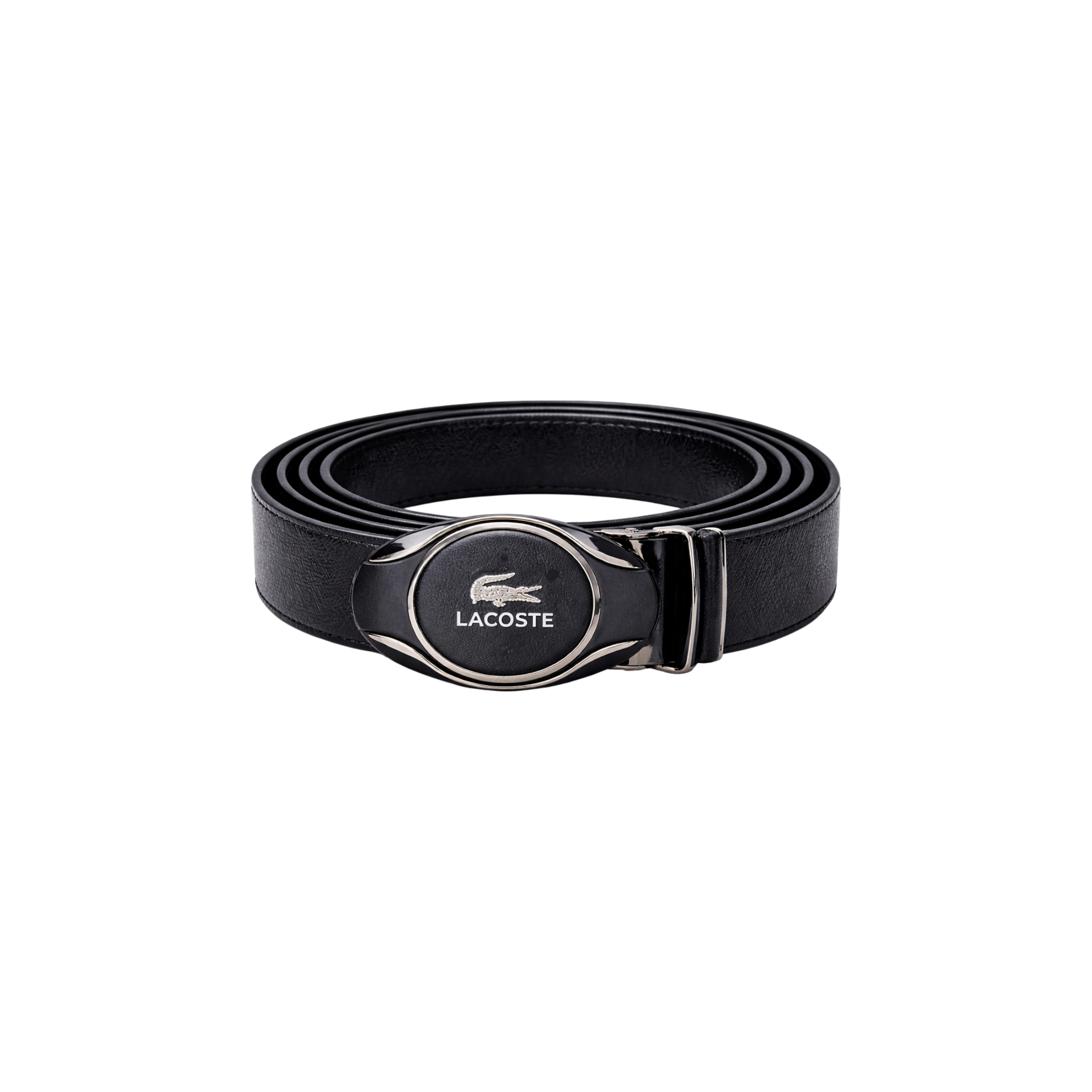 Lacoste Black Leather Wallet and Belt Gift Set #2