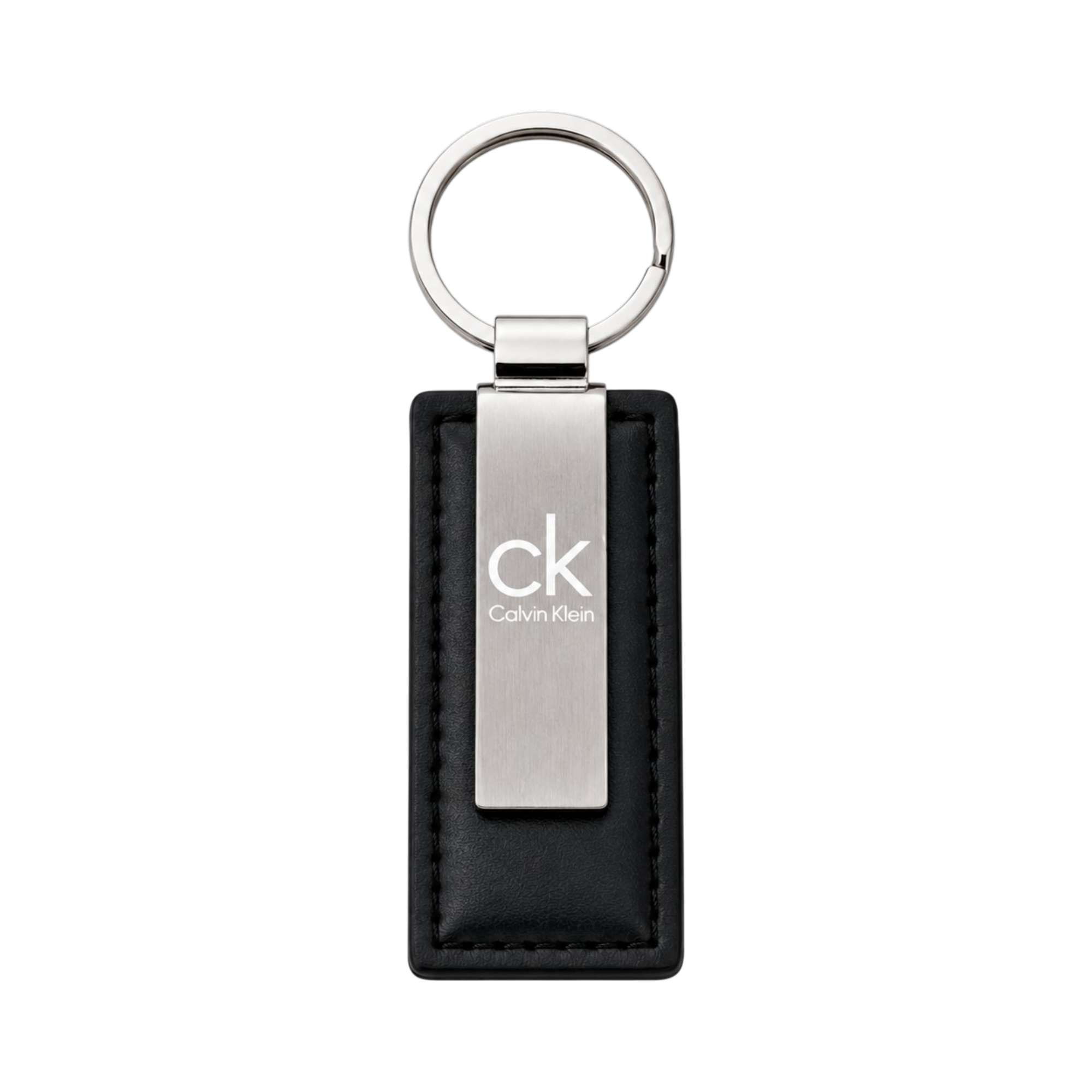 Calvin Klein Black Wallet and Matching Keychain Gift Set #1