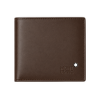 Mont Blanc Brown Leather Wallet, Card Holder and Keychain Gift Set