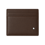 Mont Blanc Brown Leather Wallet, Card Holder and Keychain Gift Set