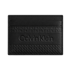 Calvin Klein Black Leather Wallet, Card Holder and Keychain Gift Set #2