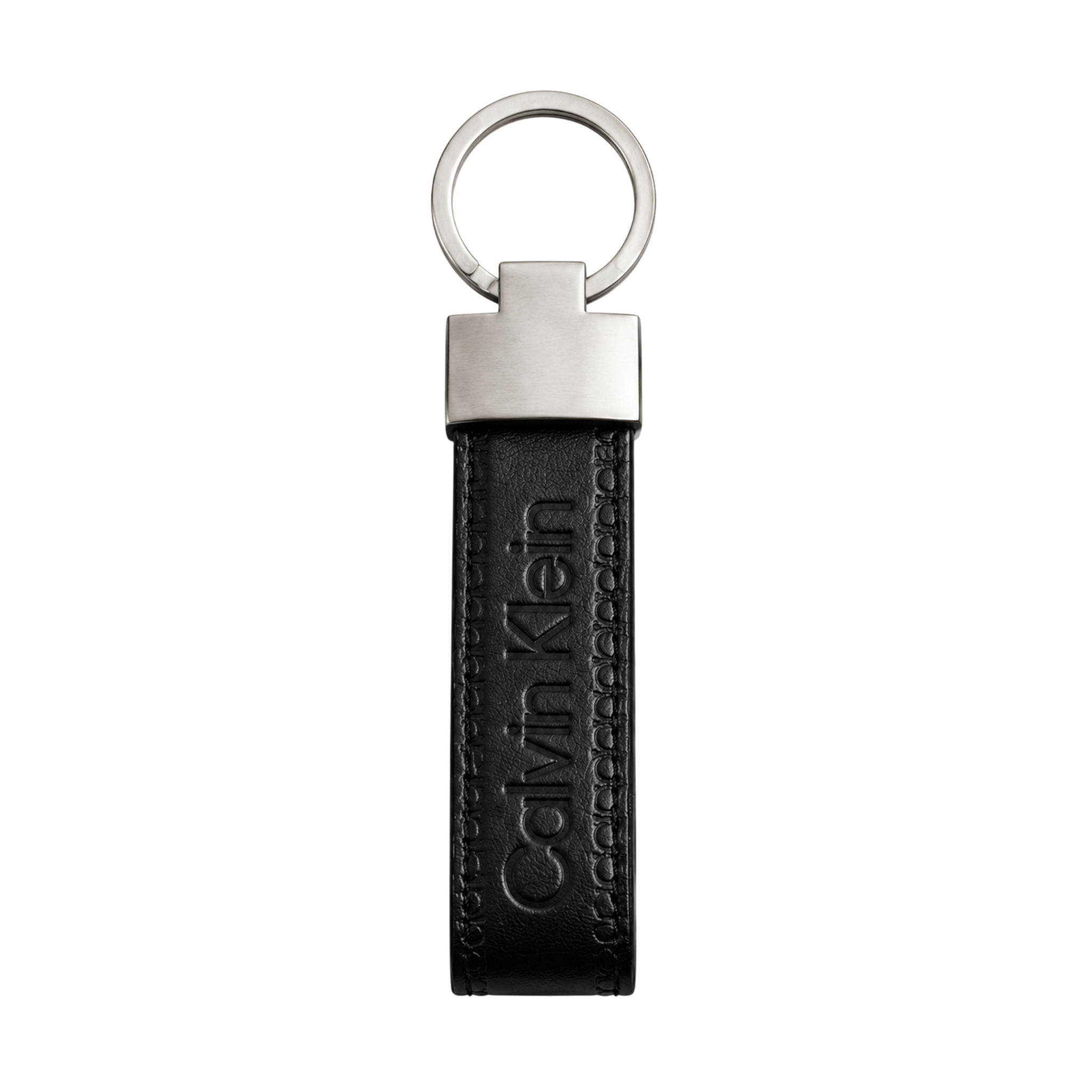 Calvin Klein Black Leather Wallet, Card Holder and Keychain Gift Set #2