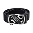 BOSS Black Leather Wallet and Belt Gift Set #2