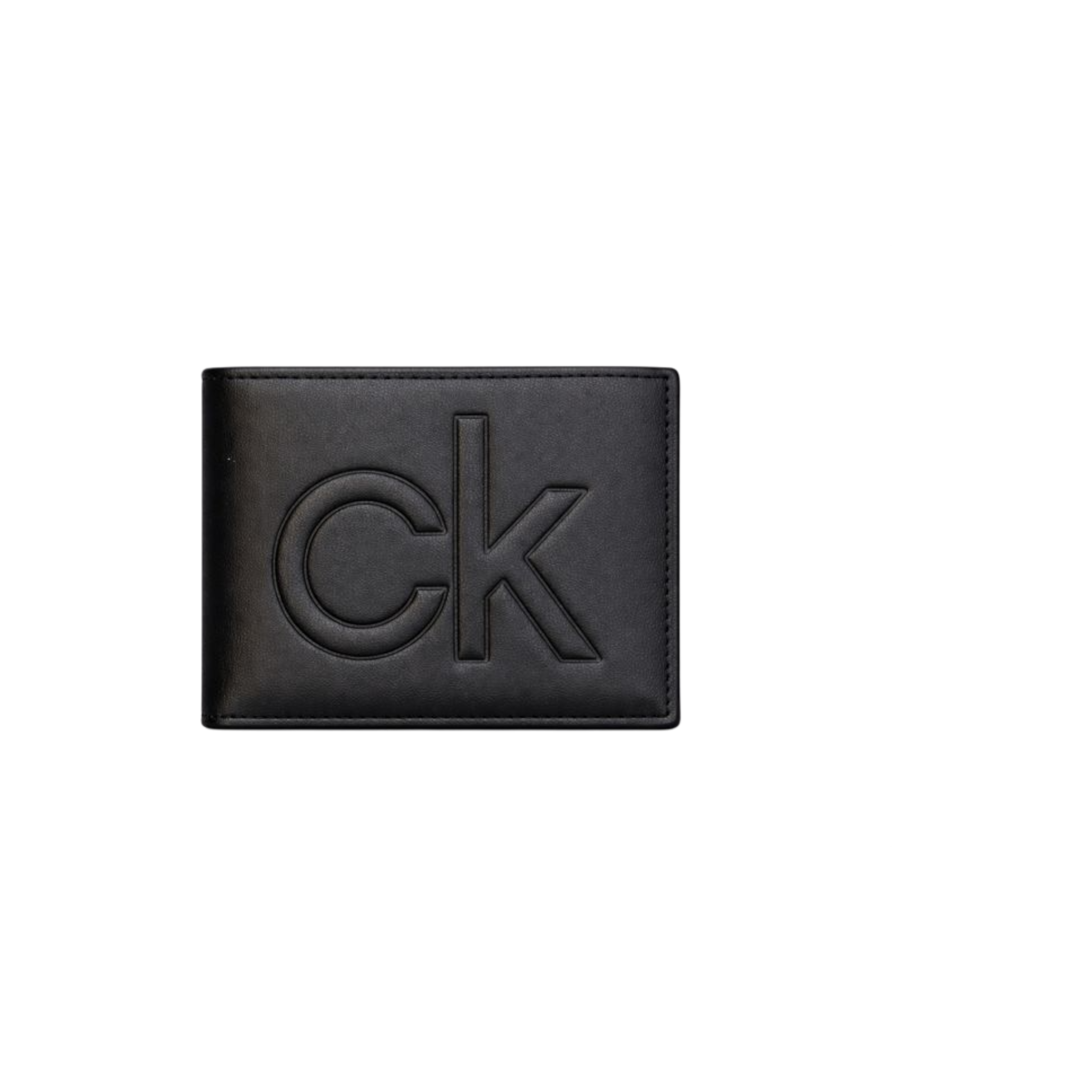 Calvin Klein Black Leather Wallet and Belt Gift Set #1