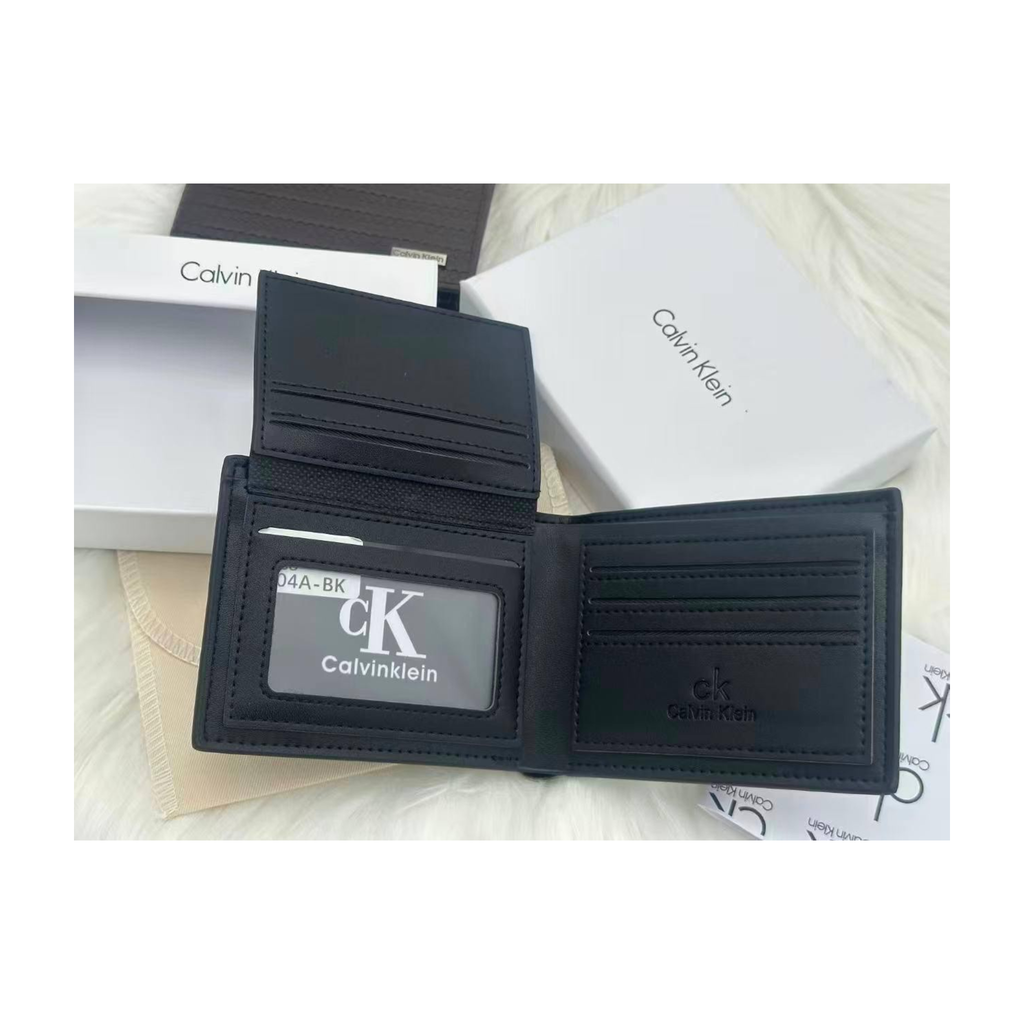 Calvin Klein Black Leather Wallet #1