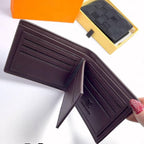 Louis Vuitton Black Leather Wallet #2